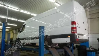 Repararea sprinter la Moscova, reparații complexe Mercedes Sprinter