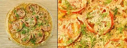 Рецептата за картофи микровълнова фурна gratins с пиле