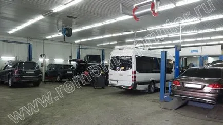 Repararea sprinter la Moscova, reparații complexe Mercedes Sprinter