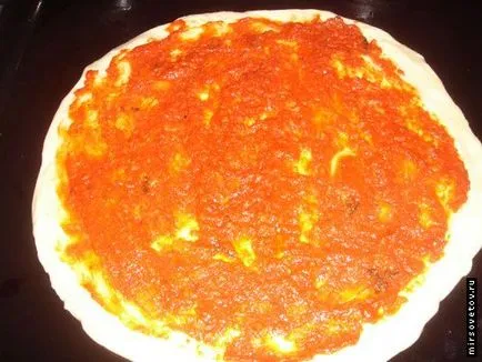 Rusă reteta de pizza, aluat de pizza