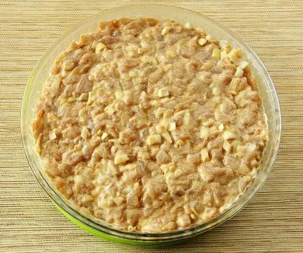 Рецептата за картофи микровълнова фурна gratins с пиле