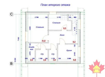 Най-популярните проекти на гаражи за 2 коли (в hozblok), сибирски домакинство