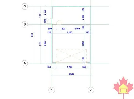 Най-популярните проекти на гаражи за 2 коли (в hozblok), сибирски домакинство