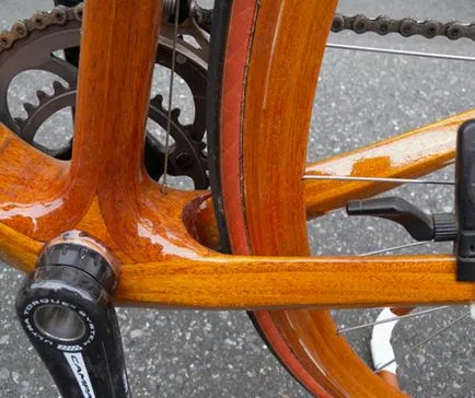 A legszokatlanabb fából kerékpárok (60 fotó)