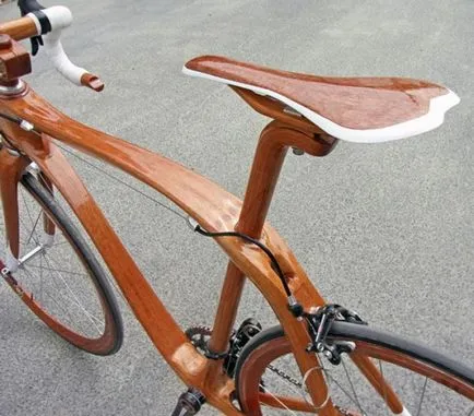 A legszokatlanabb fából kerékpárok (60 fotó)