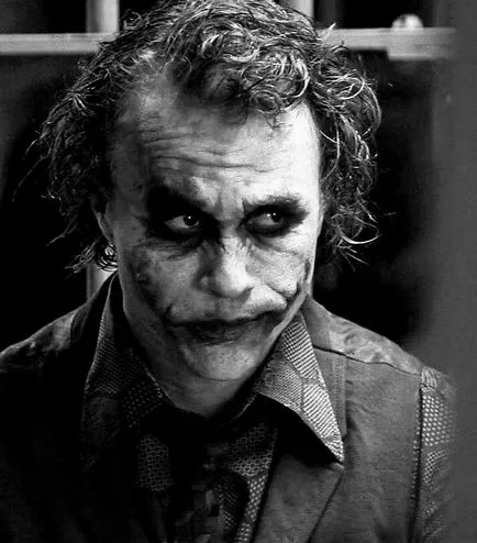 A legjobb az összes korosztály Joker a film Batman - Dzhek Nikolson és Hit Ledzher