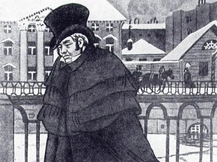 Felöltő történelem és főleg alakú kabátok, valamint a „A felöltő” Nikolaya Gogolya