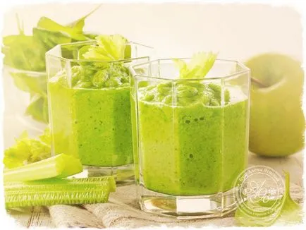 Zöld turmixokat - hasznos tulajdonságai és finom receptek