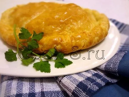 Пъф khachapuri - стъпка по стъпка рецепта със снимки и сладкиши