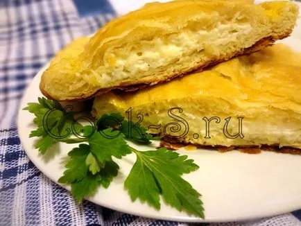 Пъф khachapuri - стъпка по стъпка рецепта със снимки и сладкиши