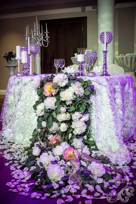 Floristica de nuntă și decorațiuni de nunți din Moscova