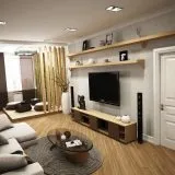 TV a nappali belső tervezési példák szoba (53 fotó)