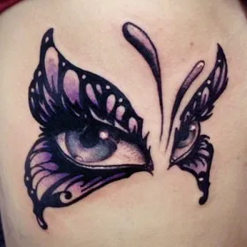 Eye tattoo értelmében - a szó egy szimbólum, a lányok és fiúk