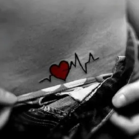 сърце татуировка