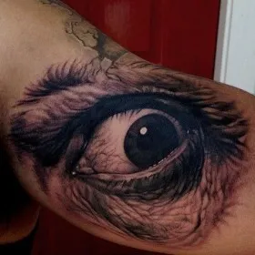 Eye tattoo értelmében - a szó egy szimbólum, a lányok és fiúk