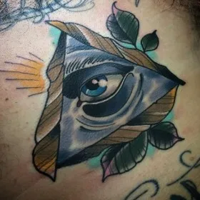 Eye tattoo értelmében - a szó egy szimbólum, a lányok és fiúk