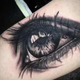 Eye tattoo értelmében - a szó egy szimbólum, a lányok és fiúk