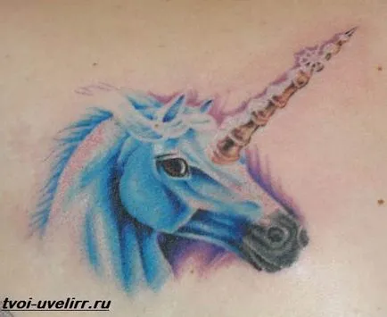 tatuaj unicorn