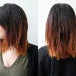 Коса оцветяване техника balayazh - на светло и тъмно, дълги и къси, със снимки и видео