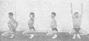 exerciții de picior (gimnastica URSS)