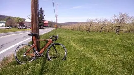 Biciclete din lemn, cu propriile lor mâini