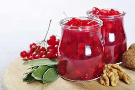 Jam Viburnum 7 рецепти като готвене вкусни сладко Kalinovoye