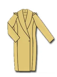 Coats model pentru femei obeze