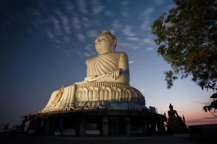 Templul Big Buddha de istorie Phuket de creație, caracteristici și recenzii