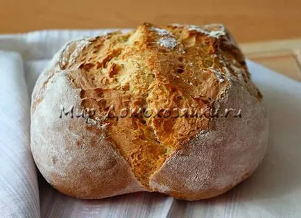 Хляб безквасен кефир, домакини свят
