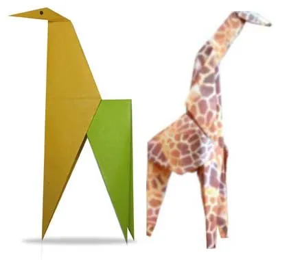 Animale de hârtie origami executa scheme pentru incepatori