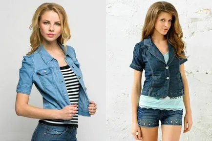 Pentru femei jacheta denim este relevantă în orice moment