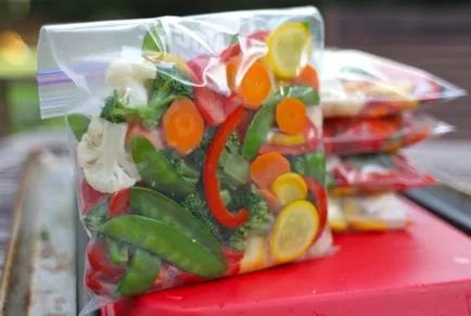 Congelarea fructelor și legumelor în congelator pentru iarna la domiciliu