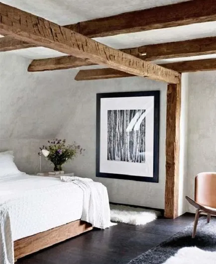 21 зашеметяващ дизайн идея за декорация на стаи с дървени греди