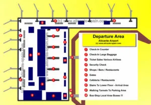 Aeroportul din Alicante cum pentru a obține informații pentru turiști