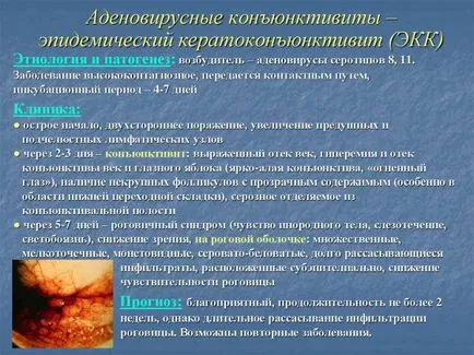 Az adenovírus keratoconjunctivitis sicca tünetek és a kezelés felnőtteknek és gyermekeknek, valamint az akut szövődmények,