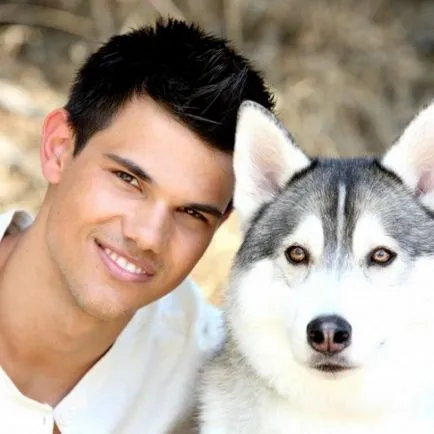 Actorul Taylor Lautner și fotografia lui tunsoare elegant, tunsori si coafuri foto