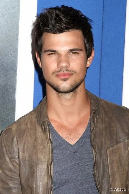 Actorul Taylor Lautner și fotografia lui tunsoare elegant, tunsori si coafuri foto