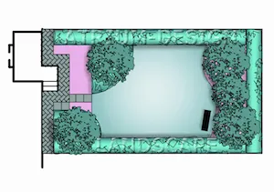 Atrium-дизайн, създаване на градини, проектиране, таунхауси частна зона