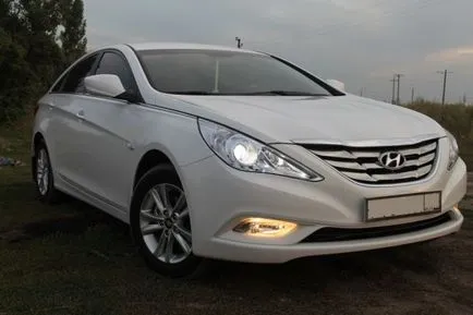 Masina la nunta Hyundai Sonata alb - închiriere, închirieri auto hyundai sonata nunta