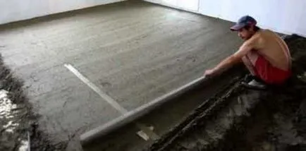 Cement padló esztrich költség munkát