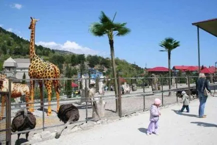 grădină zoologică privată „basm“ în Yalta