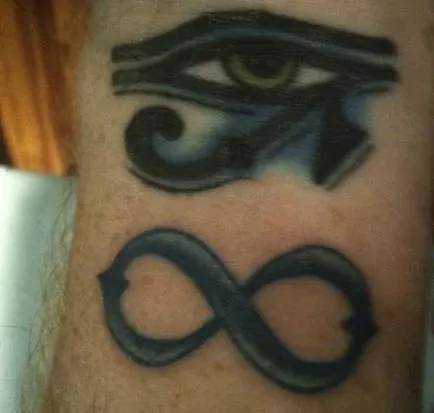 Ce tatuaj pe încheietura mâinii infinit lui