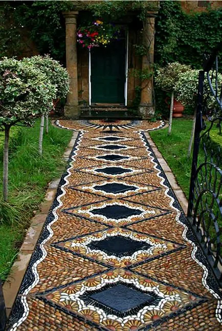 17 Magnificent kerti dekoráció, mozaikokkal díszített