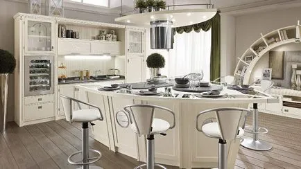 Design de bucătărie în „cafe“ stil - design interior fotografie