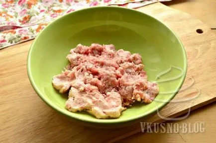 Házi galuska sertés és burgonyával - recept fotókkal