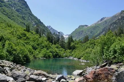 Látnivalók, Hegyek, Dombai kirándulások, Teberda Reserve