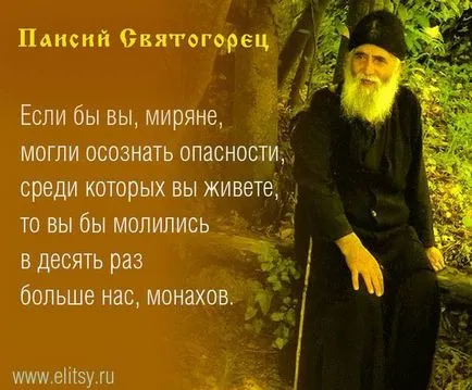 Желица Elder Паисий Svyatogorets