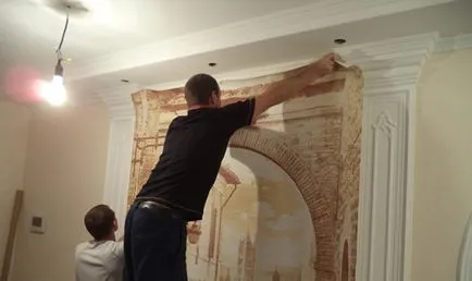 Fresco с ръцете си - майсторски клас при най-простият метод