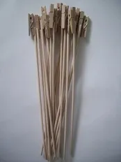 Ideea de clothespins decor nunta