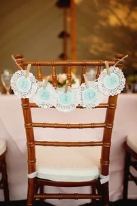 Az ötlet az esküvői dekoráció clothespins